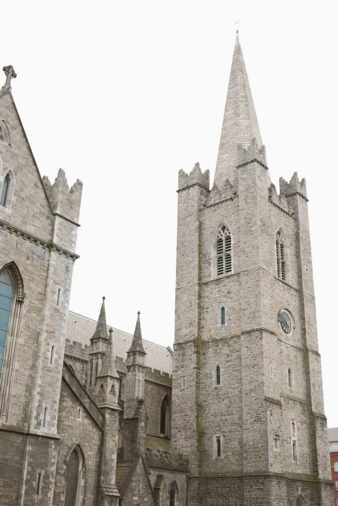 St. Patrick’s Cathedral in Dublin, a must-see landmark when visiting Dublin for the first time, showcasing Gothic architecture and rich Irish history.